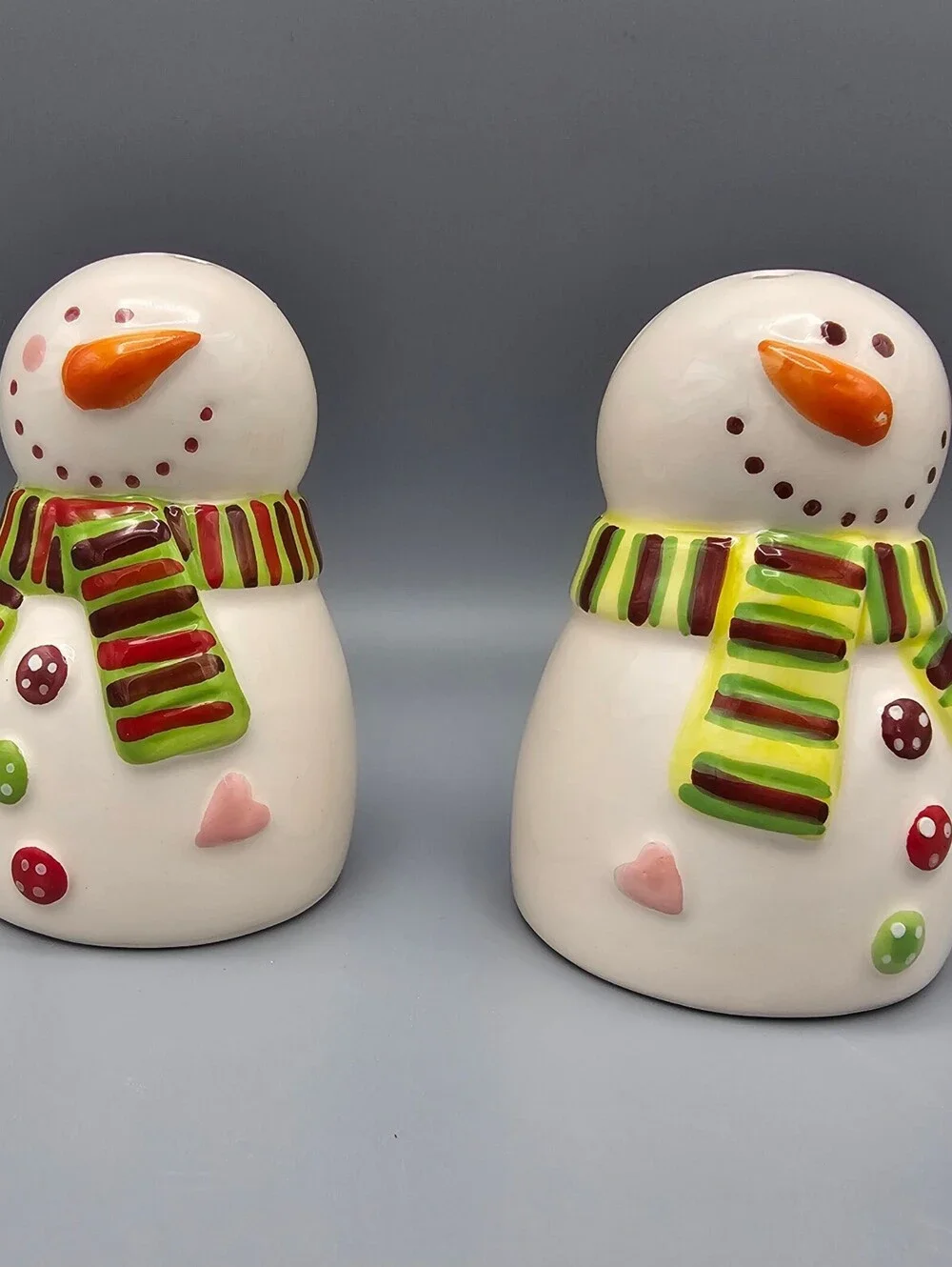 Avon 1980 Ceramic Snowman Salt and Pepper Shakers